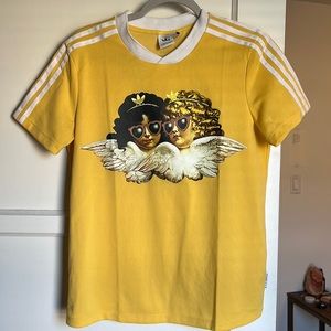 Adidas x Fiorucci Yellow Jersey T shirt
